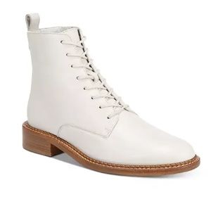 Vince Cabria off white leather boot